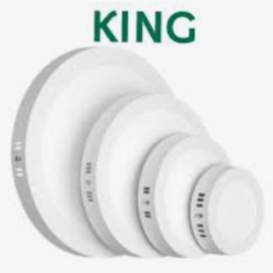 Foco led Circular FLAT ADOSABLE 24w KING - Calido