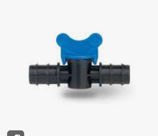 Valvula Ramal 20mm 1/2 llave paso HDPE polietileno