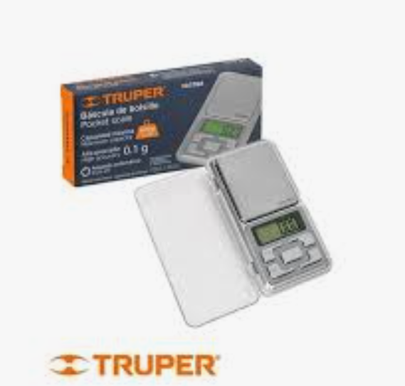 Balanza electronica de bolsillo TRUPER - gramera