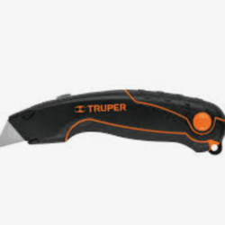 Navaja retractil cuchilla de cambio rapido 7" TRUPER
