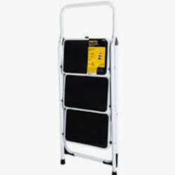 Escalera tubular plegable 3 peldaños PRETUL