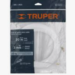 Guía de Nylon wincha pasacables TRUPER 20 metros