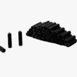 Tarugo pvc 5/8 Negro