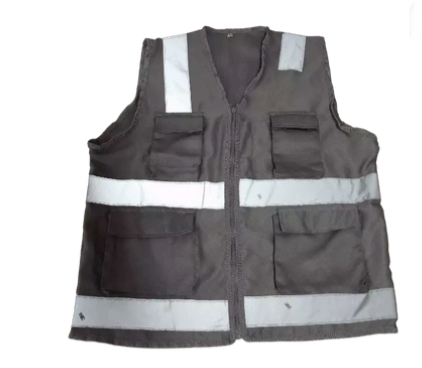 Chaleco Drill con Cinta en H Plomo