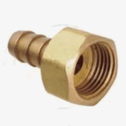 Terminal hembra bronce 1/2 x 3/8 - comprensora