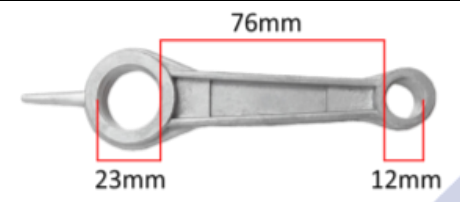 Biela para comprensora 48mm - repuesto copresor