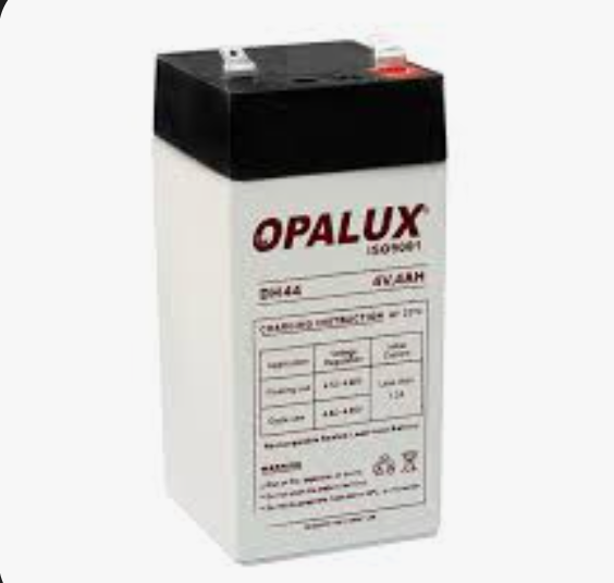 Bateria seca 4v 4AH OPALUX