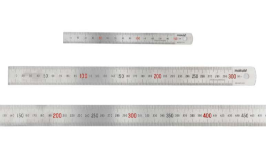 Regla de acero inoxidable 60cm MAKUTE