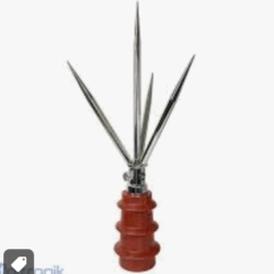 Pararrayo TETRAPUNTAL de 1/2 CON AISLADOR DE 12KV