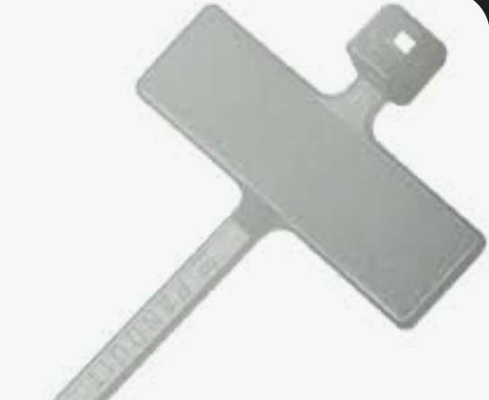 Cintillo Marcador Bandera 4.8 x 200 blanco