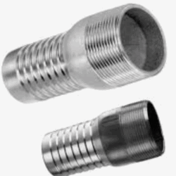Niple Escamado 1/2 Fierro Galvanizado
