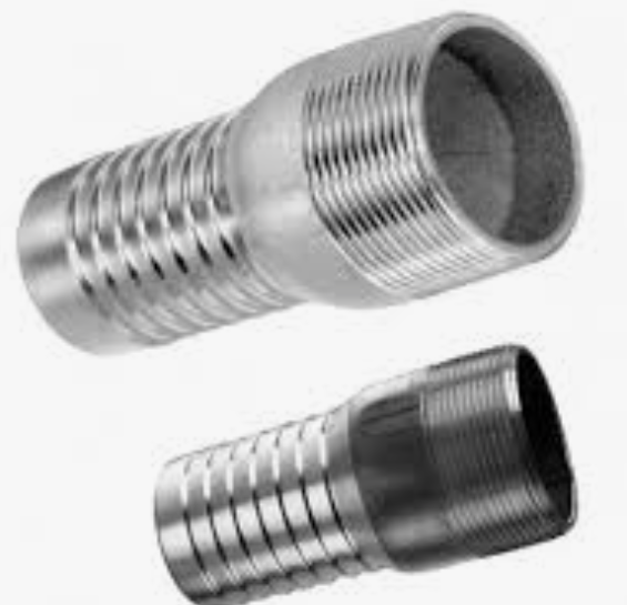 Niple Escamado 1/2 Fierro Galvanizado