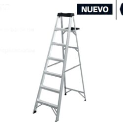 Escalera tipo tijera 6 pasos 175 kg 2 MTRS C&A PRO