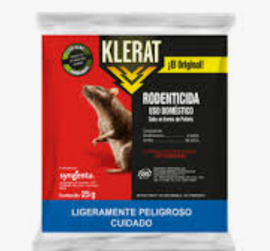 Veneno para ratas KLERAT 25GR clerat