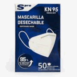 Mascarilla KN95 SPRO Caja 50 unidades