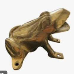 Juego sapo bronce + fichas