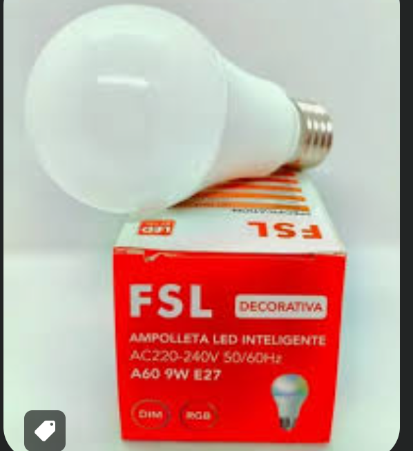 Foco LED con sensor de movimiento 9w FSL