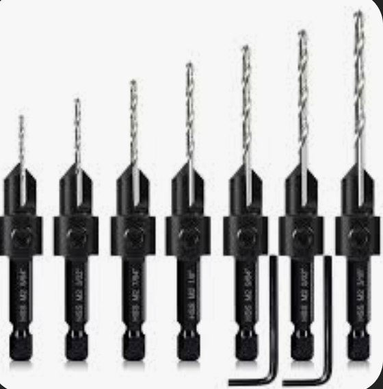 Juego Broca avellanadora para madera 8 pcs DELTA