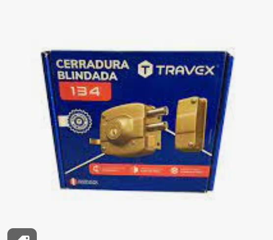 Chapa TRAVEX 134 2 golpes INTERIORES