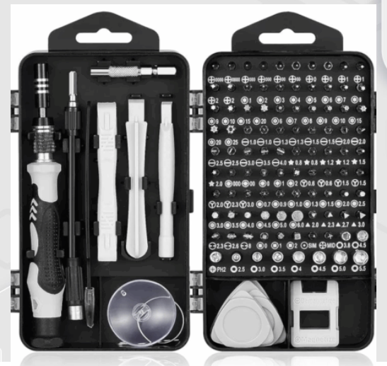 KIT Destornillador IMANTADO 115 Pz desarmador