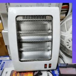 Calefactor eléctrico 600w 2 niveles