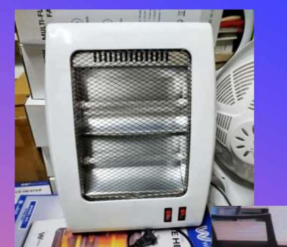 Calefactor eléctrico 600w 2 niveles