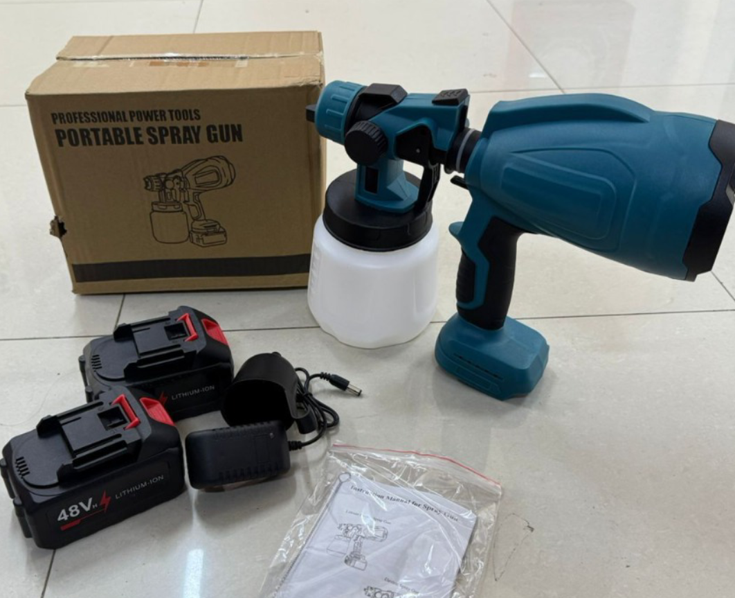 Comprensora inalámbrica 2 baterías IMPORTADA copresor para pintar