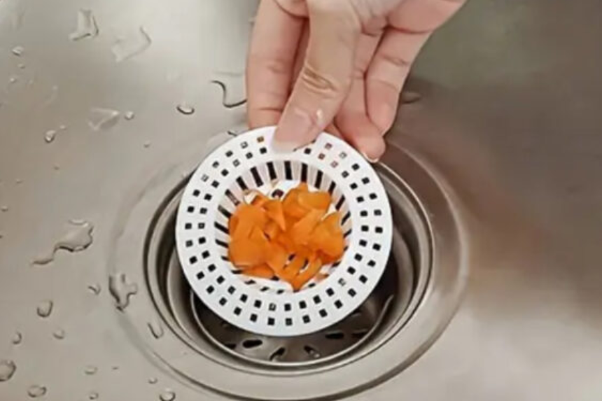 Filtro fregadero - sumidero lavadero de cocina metalico