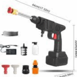 Hidrolavadora Alta Presión Bateria 21V WISEUP