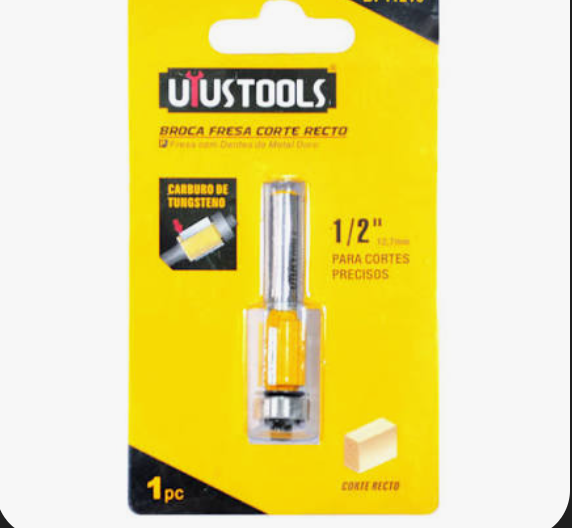 broca fresa corte recto UYUSTOOLS copiadora