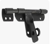 Cerrojo para Portón de 6 pulgadas NEGRO