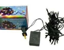 Tira de Luces con MUSICA NAVIDEÑA 7 Mtrs
