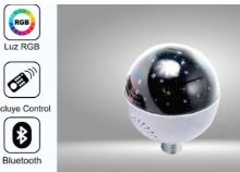 Foco Led Musical Disco Con Bluetooth 6w Alfa