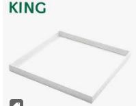 Estructura - Plafon Plastico para Panel led 60 x 60 KING