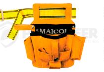Estuche de Cuero Clavera con porta Wincha PROTEK - TOR