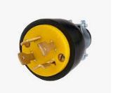 Enchufe de torsión 20Amp 600v 4 Hilos STAR L-14 para GENERADOR