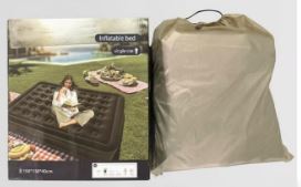 Colchon Inflable Automatico  1.98 cm x 1.50 cm x 40cm