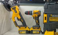 Pack Amoladora y Taladro Inalambrico 6amp 2 BATERIAS ROCAES