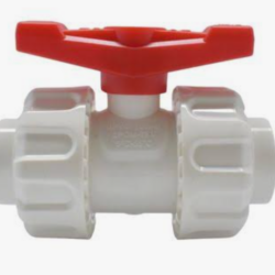 válvula Llave de paso doble Universal 1/2 BLANCO KROSS