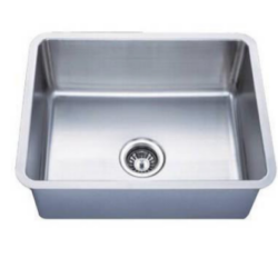 Lavadero de acero Inoxidable poza sola 57 x 42 x 21 - PESADO