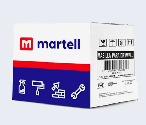 Masilla para Drywall martell 20kg