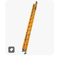 Escalera telescopica de 24 pasos Fibra de vidrio TOOLCRAFT
