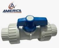 Valvula Bola doble universal 1/2 (llave de paso) MIRALDI