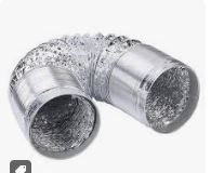 Manguera de Ventilacion de Aluminio 6 Pulgadas - tubo