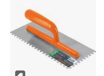 Plancha de empastar RASPIN DENTADA TRUPER mango de plastico