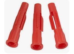 Tarugo PEX 3/8 ROJO para ladrillo hueco
