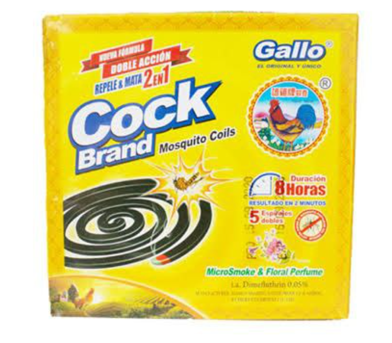 Espiral para Zancudo Gallo 5 Pcs