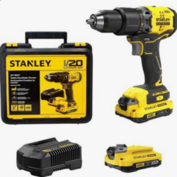 Taladro Atornillador Percutor 20v STANLEY FATMAX SCD711C2K - 2 baterias