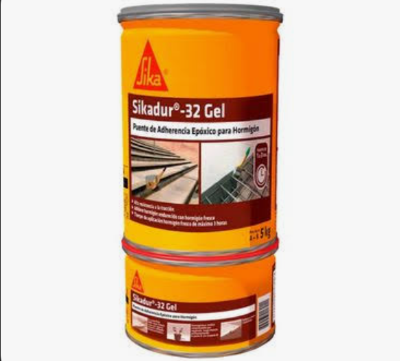 Sikadur 32 gel 5KG (unir concreto viejo con concreto nuevo)