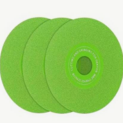Disco verde para vidrio o mayolica 4 1/2 DENACET